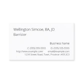 Humble & Minimal Professional