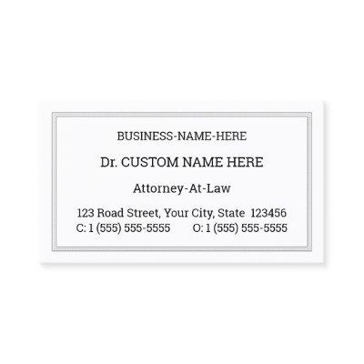 Humble, Plain Lawyer
