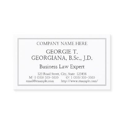 Humble, Professional Attorney