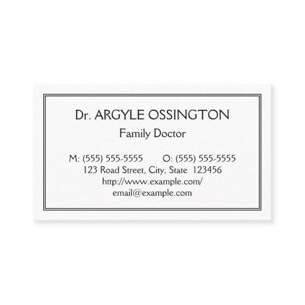 Humble, Simple, Health Care Professional