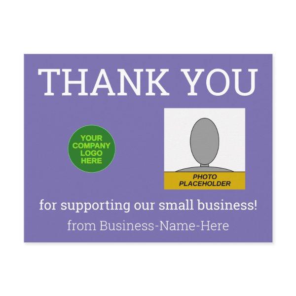 Humble Small Business "THANK YOU" Postcard