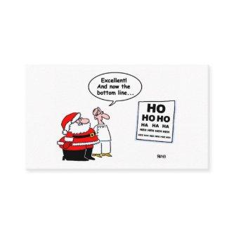 Humorous Eye Doctor Christmas Season