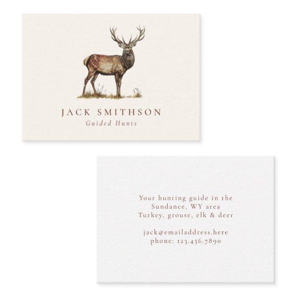 Hunting Deer Antlers Stag Elegant Professional