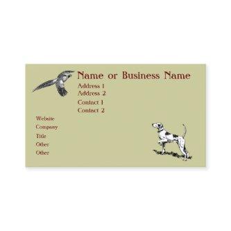 Hunting Dog and Pheasant  Version 2