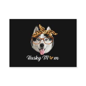 Husky Dog Wearing Headband | Dog Day Gift
