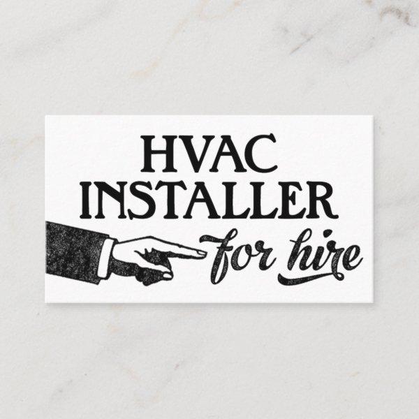 HVAC Installer  - Cool Vintage