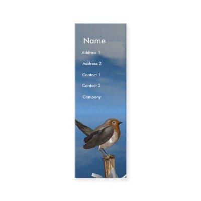 HYPER BIRDS / ROBIN RED BREAST MONOGRAM MINI