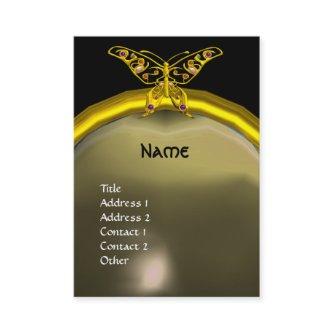 HYPER BUTTERFLY AGATE  MONOGRAM  yellow grey black