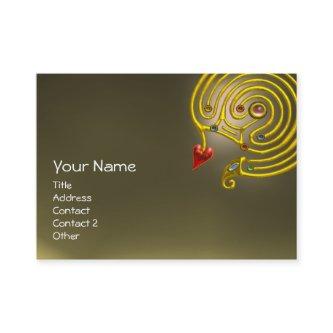 HYPER LABYRINTH AGATE ,red yellow grey
