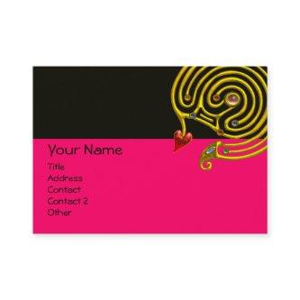 HYPER LABYRINTH, black and white pink