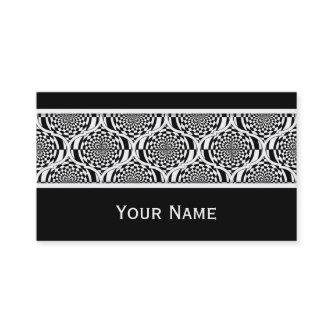 Hypnosis Pattern black white + your text