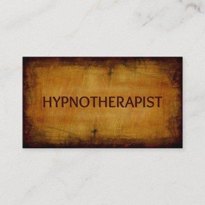 Hypnotherapist Antique Wood Grain