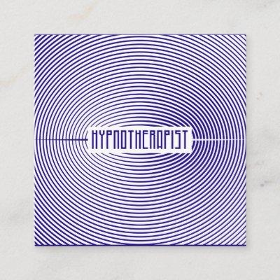 Hypnotherapist Hypnotist Modern Circle Pattern     Square
