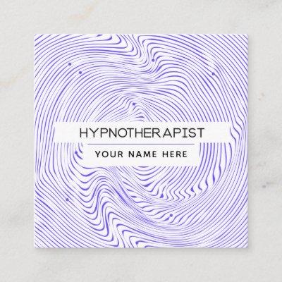 Hypnotherapist Hypnotist Optical Illusion Line Art Square