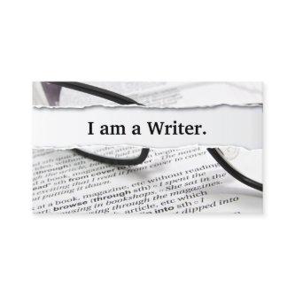 I Am a Writer