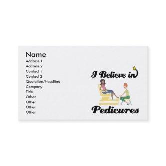 i believe in pedicures