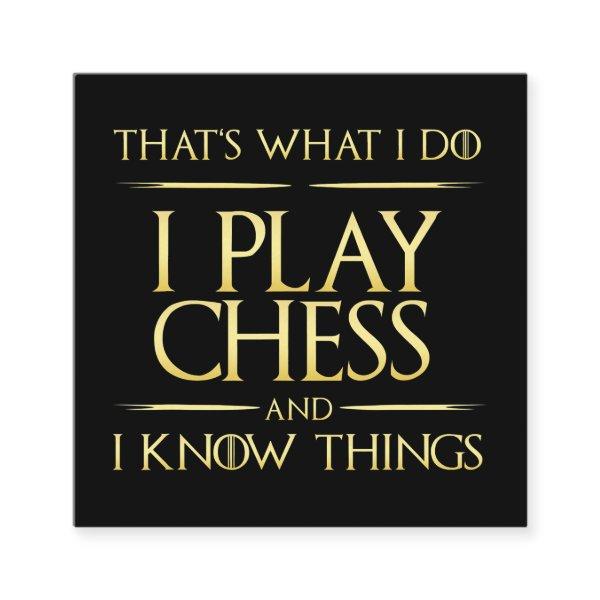 i play chess and i know things chess player square