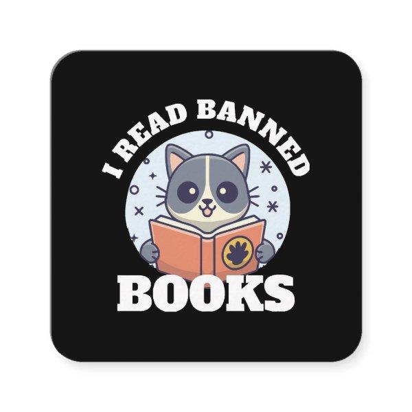 I read banned books square