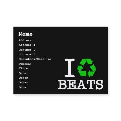 I Recycle Beats