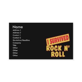 I SURVIVED ROCK N ROLL