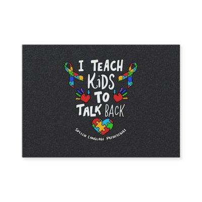 I Teach Kids To Talk Back Speech Language Therapy