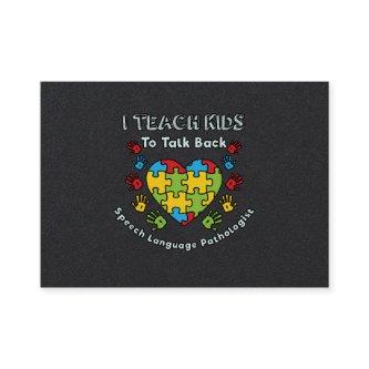 I Teach Kids To Talk Back Speech Language Therapy
