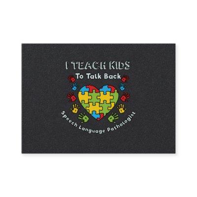 I Teach Kids To Talk Back Speech Language Therapy