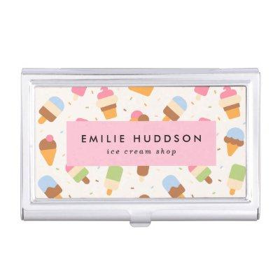 Ice Cream Pattern, Ice Cream Shop, Ice Cream Parlo  Case