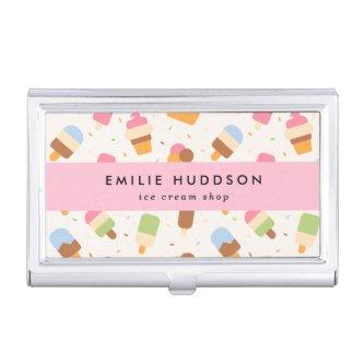 Ice Cream Pattern, Ice Cream Shop, Ice Cream Parlo  Case