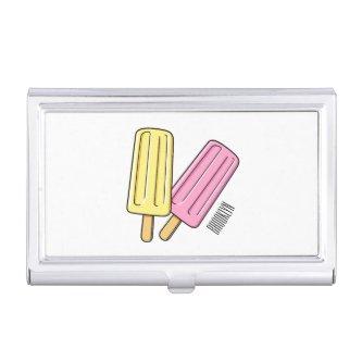 Ice pop cartoon illustration   case