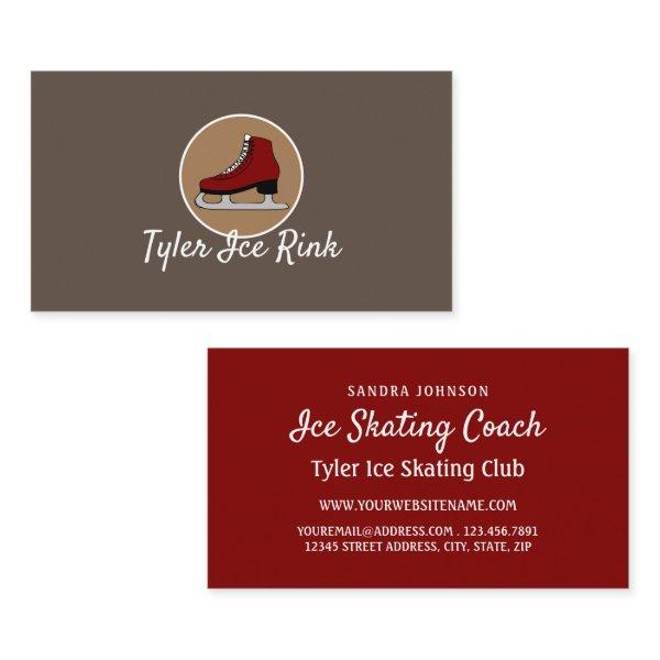 Ice Skate Logo, Ice Skater, Ice Skating Coach