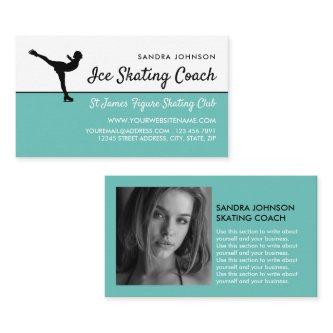 Ice Skater Silhouette, Ice Skating Coach Photo