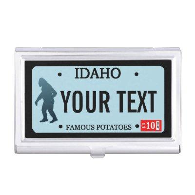 Idaho Sasquatch License Plate  Holder