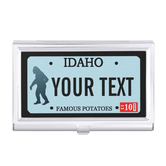 Idaho Sasquatch License Plate Holder