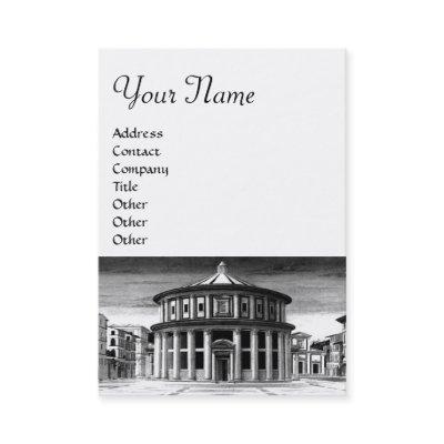 IDEAL CITY Renaissance Architecture Black White