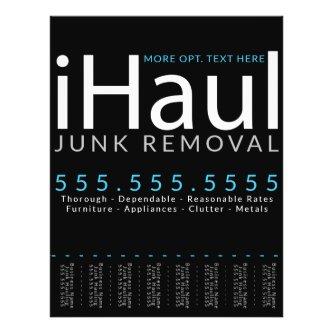 iHaul. Moving Hauling Business Advertising Flyer
