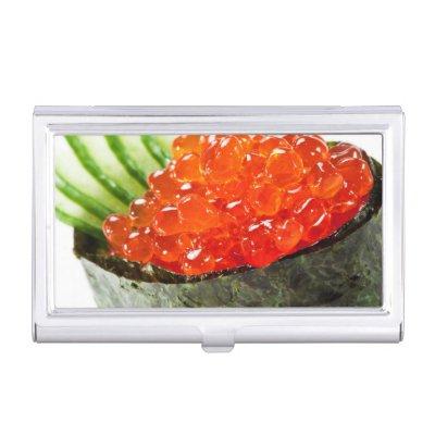Ikura (Salmon Roe) Gunkan Maki Sushi  Holder