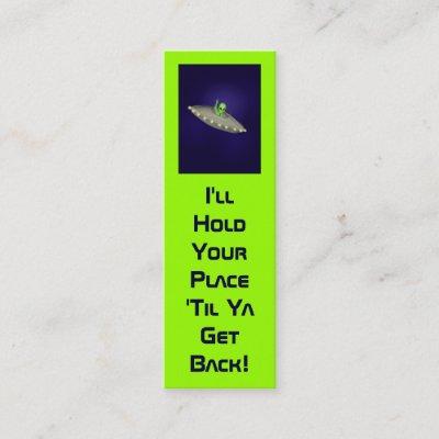 I'll Hold Your Place bookmark Mini