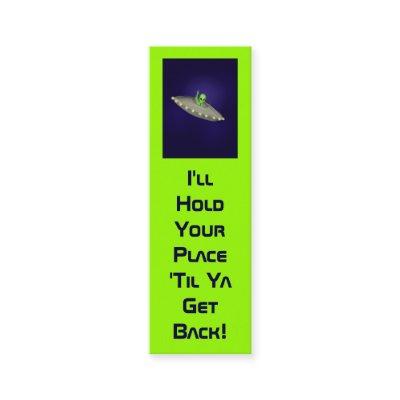 I'll Hold Your Place bookmark Mini