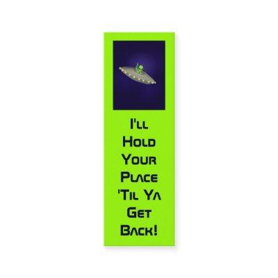 I'll Hold Your Place bookmark Mini