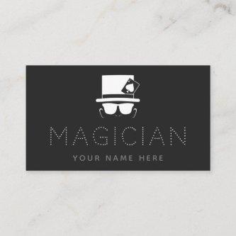 Illusionist Magician Magic Hat Card Tricks Trendy
