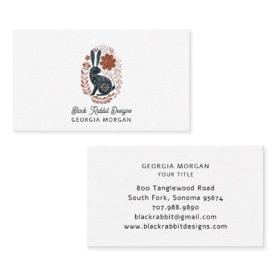 Illustrated Black Rabbit