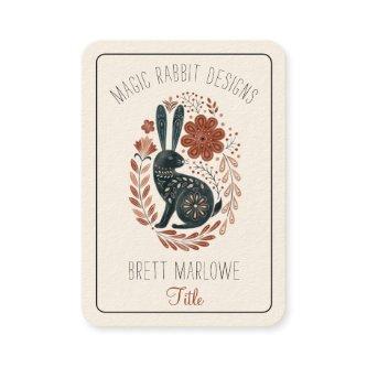 Illustrated Black Rabbit