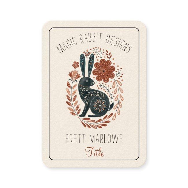 Illustrated Black Rabbit