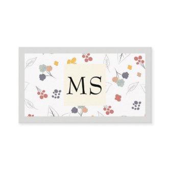 Illustrative Flowers Floral Elements