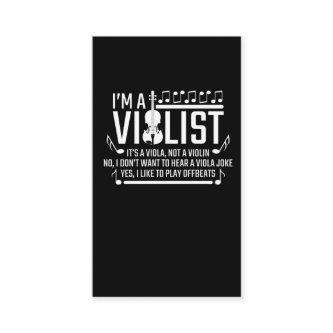 I'm a Violist it's Viola not Violin Sarcasm Music