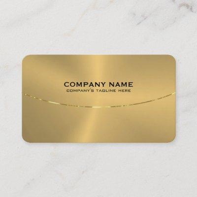 Image of a Metallic Faux Gold Texture