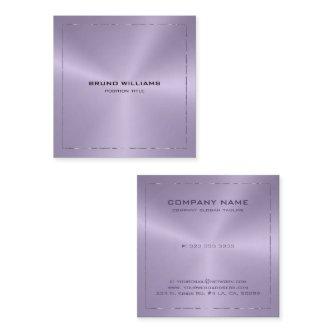 Image of a metallic purple shine border square