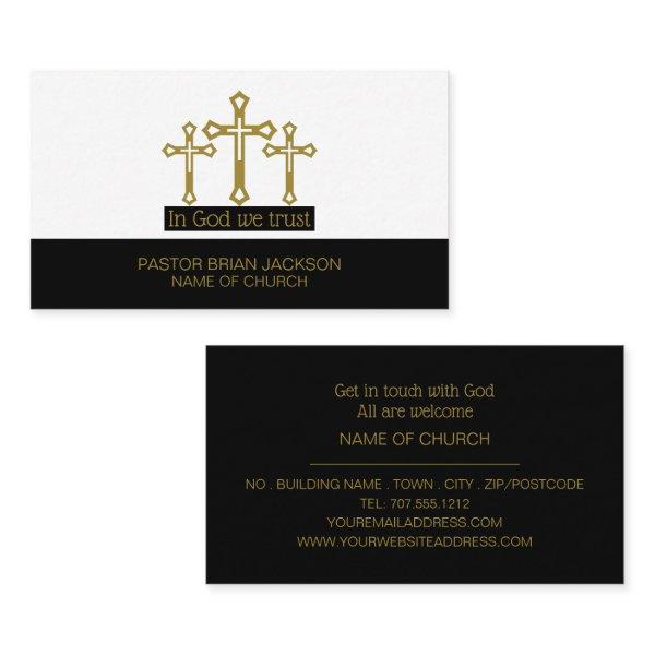 In God We Trust, Crucifix, Christianity, Religious