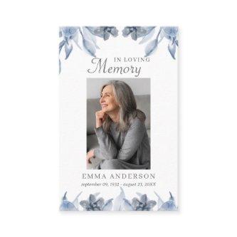 In Loving Memory | Photo Funeral Prayer Card